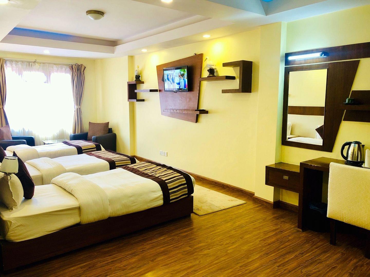 Backyard Hotel Kathmandu Exterior foto