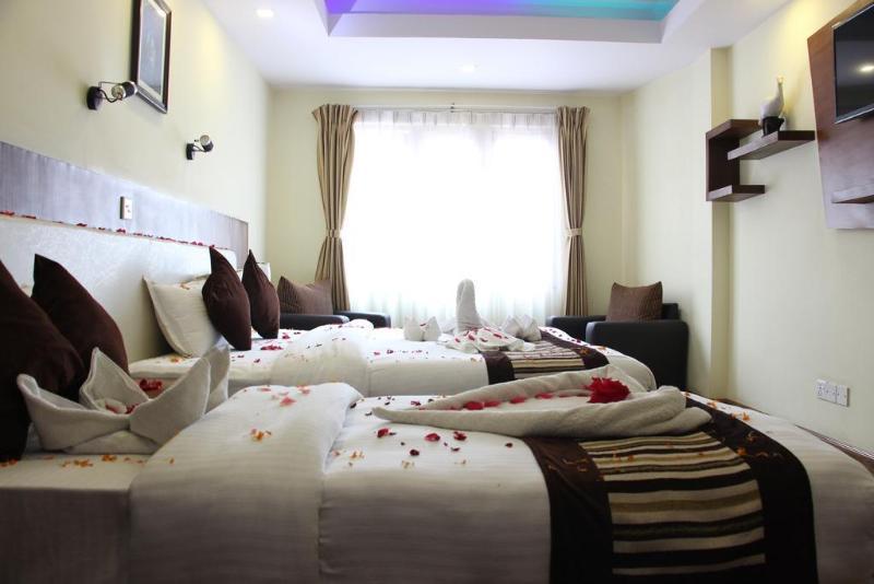 Backyard Hotel Kathmandu Exterior foto