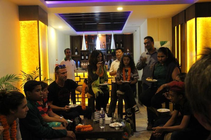 Backyard Hotel Kathmandu Exterior foto